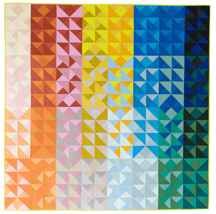 Then Came Jane -  Colour Chaos Quilt Pattern