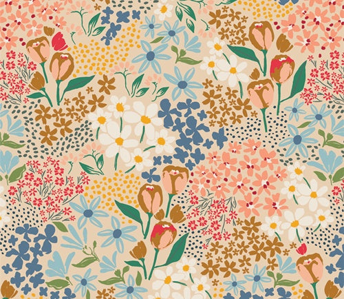 Flower Fields (AGF) - 15 Fat Quarters Fabric Wonders