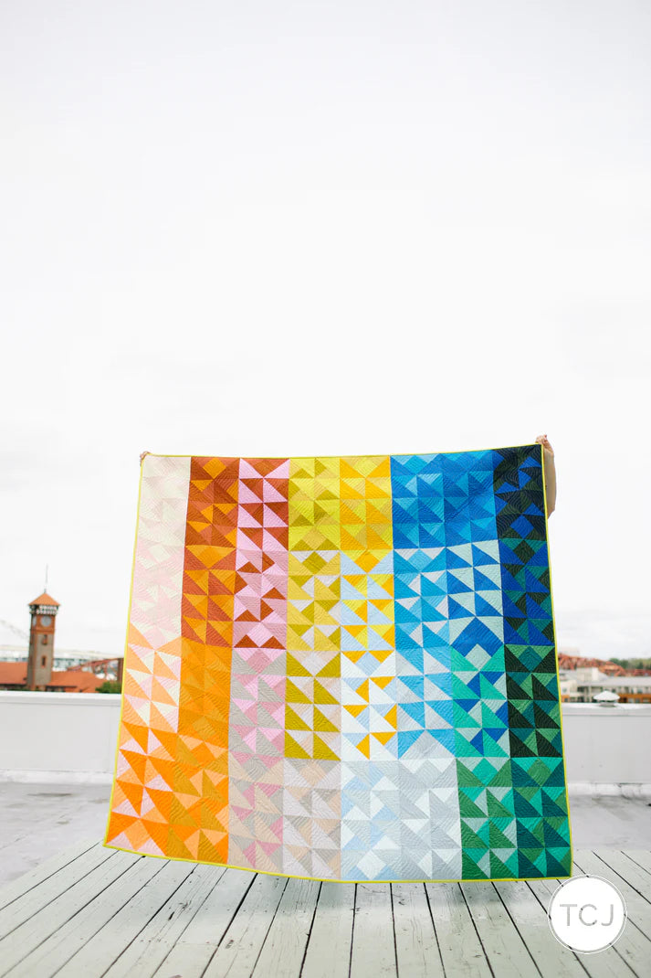 Then Came Jane -  Colour Chaos Quilt Pattern