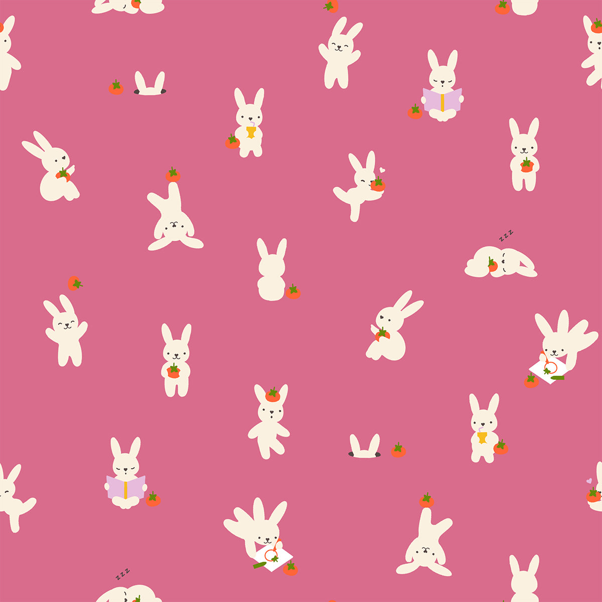 Persimmon - Bun E and Simmy Hibiscus