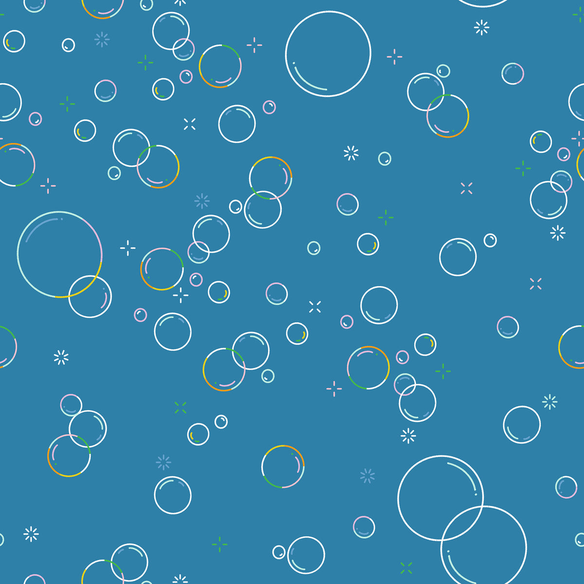 Float - Bubbly Parachute Blue