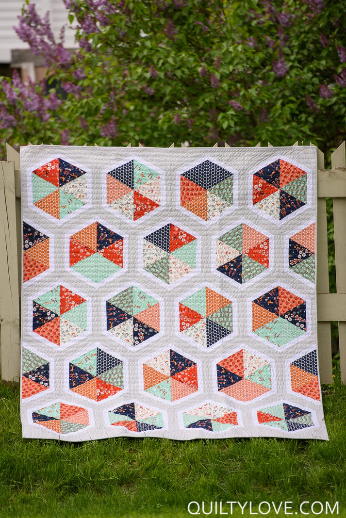 Quilty Love - Triangle Hexies