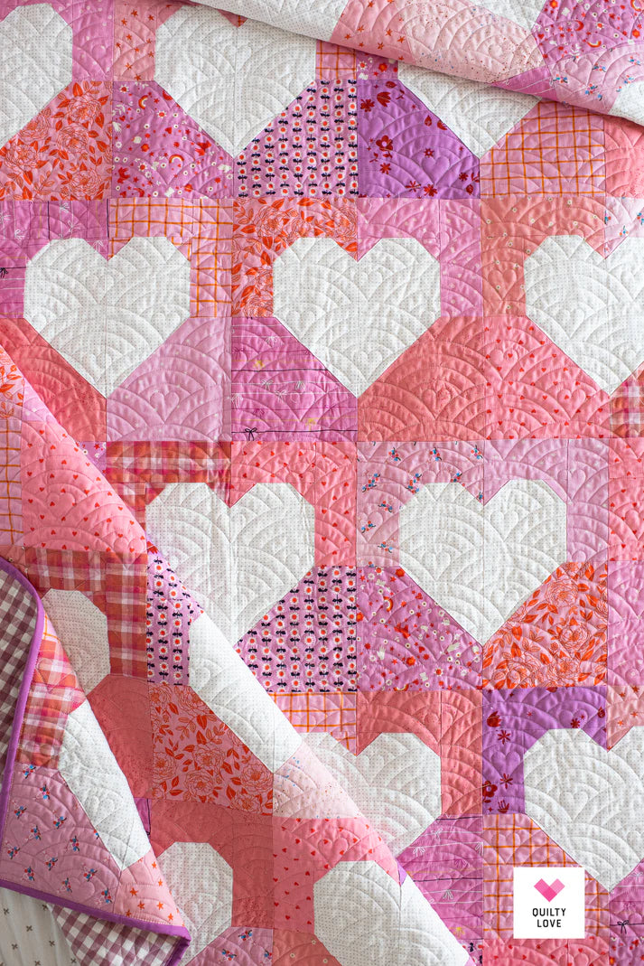 Quilty Love - Patchwork Hearts II