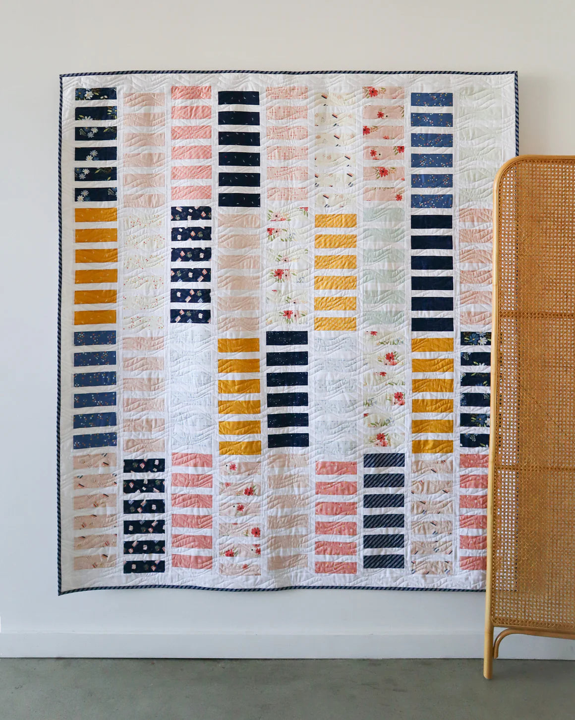 Cotton and Joy-Rolly Stack Quilt Pattern