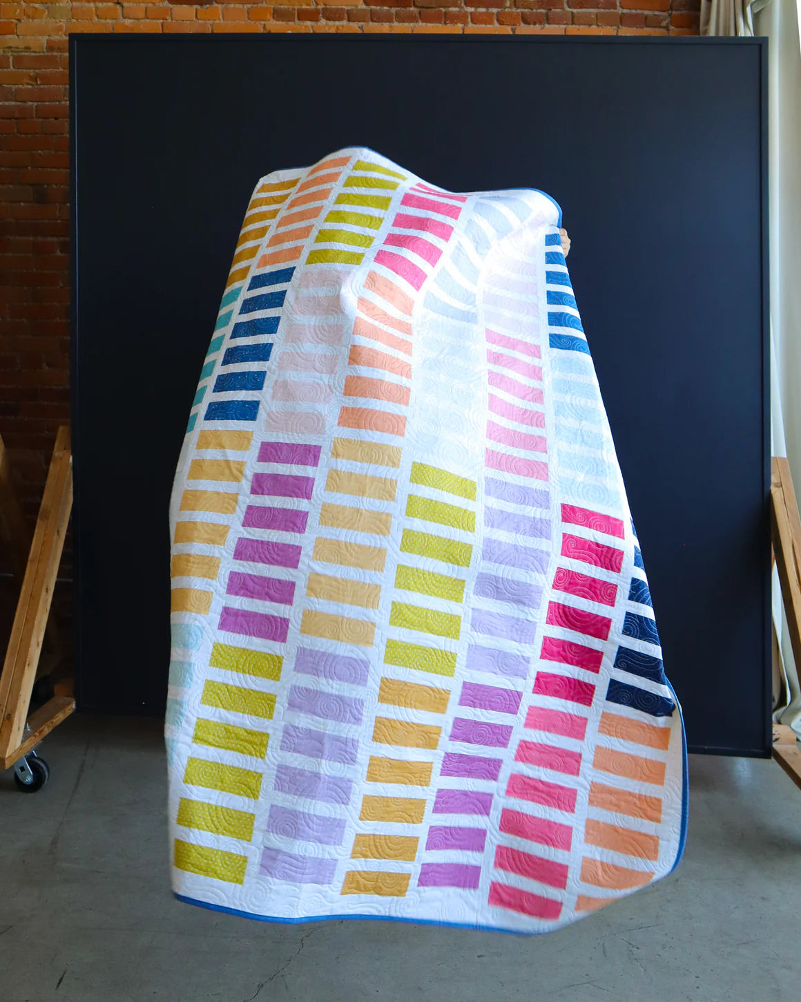 Cotton and Joy-Rolly Stack Quilt Pattern