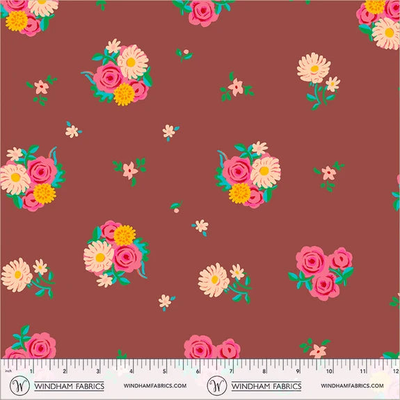 Boat Race - Denyse Floral Brown