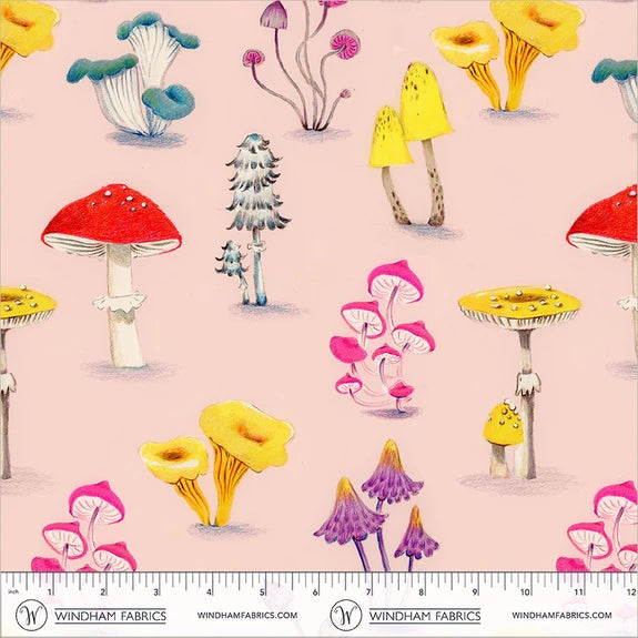Market - Mushrooms Pale Pink