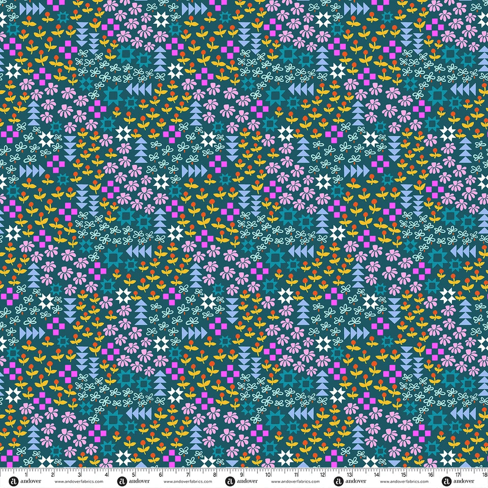 Patchwork and Petals - Fat Quarter Bundle 25 prints