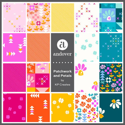Patchwork and Petals - 2.5 inch strip roll