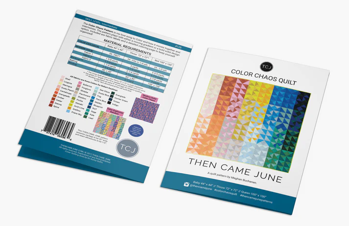 Then Came Jane -  Colour Chaos Quilt Pattern