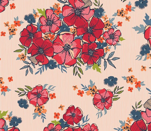 Flower Fields (AGF) - 15 Fat Quarters Fabric Wonders