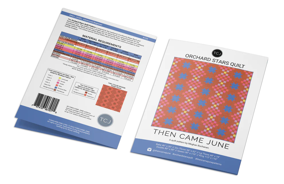 Then came Jane - Orchard Stars Quilt Pattern