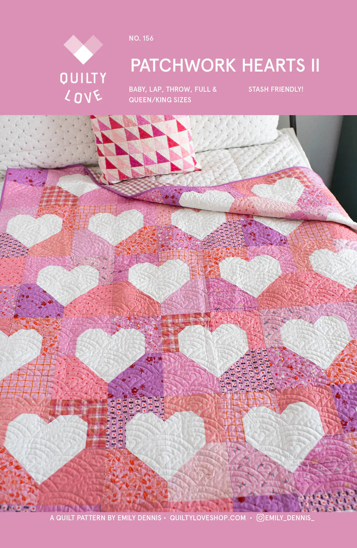 Quilty Love - Patchwork Hearts II