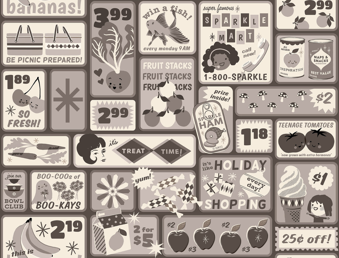 Sparkle Shopper - 9 Print Fat Quarter Bundle