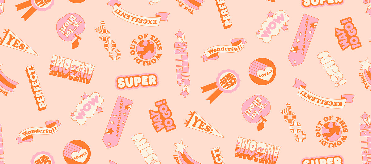 Sticker Book - Pale Peach