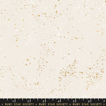 Speckled - Metallic White Gold