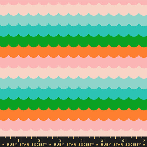 Poolside Too - Umbrella Scallops Verdant