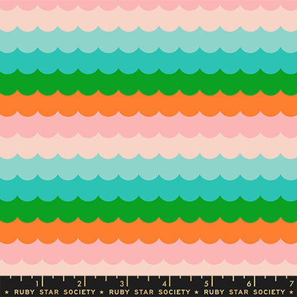 Poolside Too - Umbrella Scallops Verdant