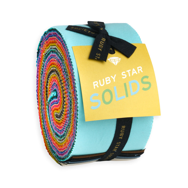 Ruby Star Solids - Jelly Roll