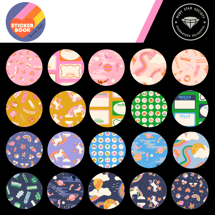 Sticker Book - Charm Pack