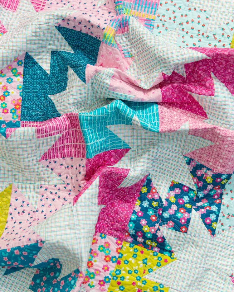 Color Pop Playground Quilt Kit - Star Pop by Emily Daniels
