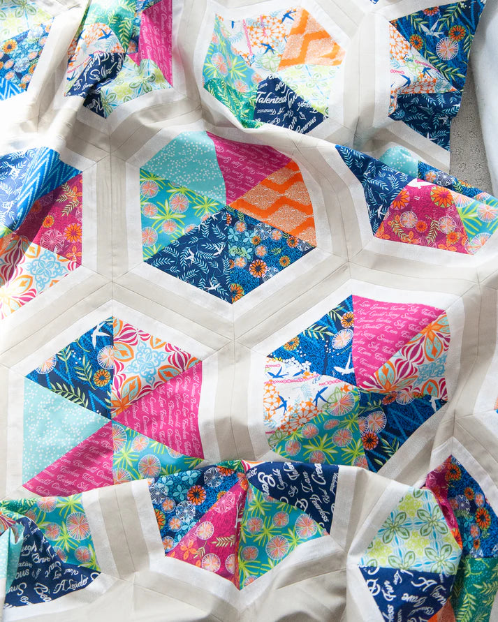 Quilty Love - Triangle Hexies