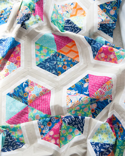 Quilty Love - Triangle Hexies