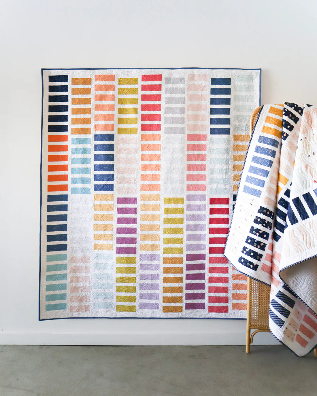 Cotton and Joy-Rolly Stack Quilt Pattern