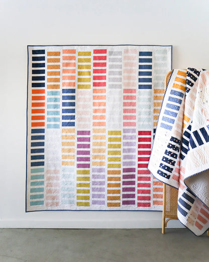 Cotton and Joy-Rolly Stack Quilt Pattern