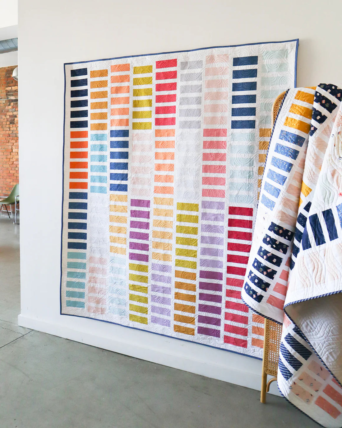 Cotton and Joy-Rolly Stack Quilt Pattern