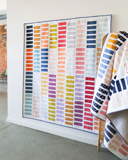 Cotton and Joy-Rolly Stack Quilt Pattern